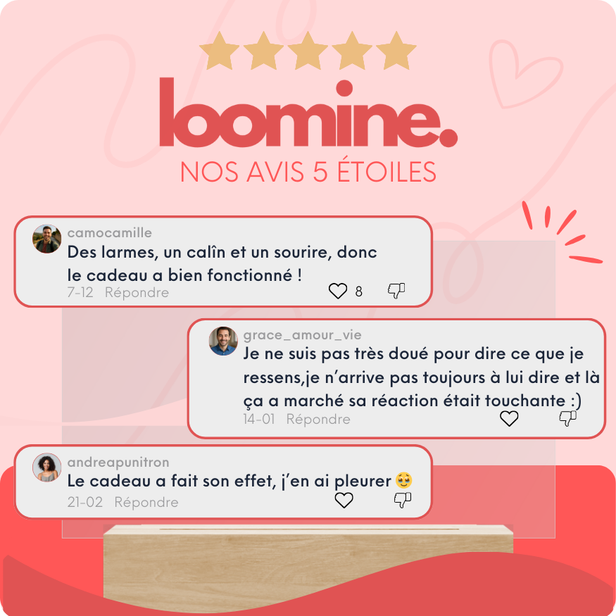 Toi & Moi - Plaque Cristal Acrylique