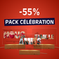 -55% : Pack Célébration (Partenaire + Famille + Amies)