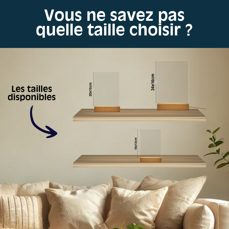 Scrabble - Plaque Cristal Acrylique