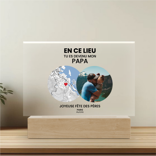 En ce lieu - Plaque personnalisée