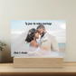 Le jour de notre Mariage - Plaque Cristal Acrylique