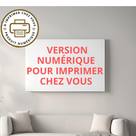 Version Numérique à imprimer chez vous